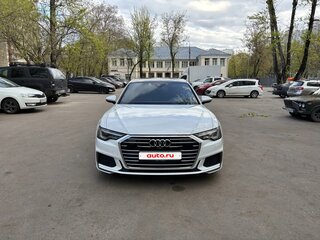 2021 Audi A6 45 TFSI V (C8), белый, 3600000 рублей, вид 2