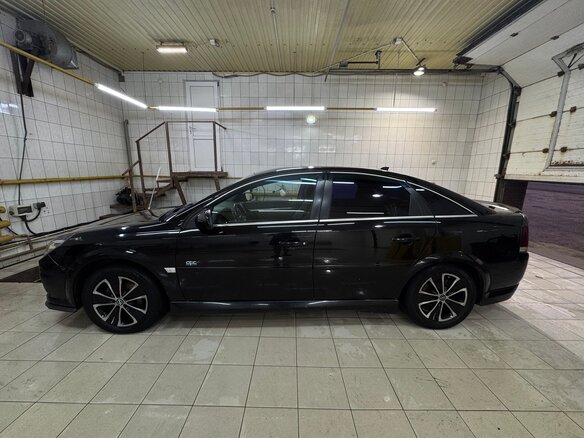 2008 Opel Vectra C Рестайлинг, чёрный, 600000 рублей - вид 6