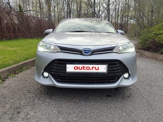 2016 Toyota Corolla Fielder XI (E160, E170, E180) Рестайлинг 1, серебристый, 1200000 рублей, вид 2