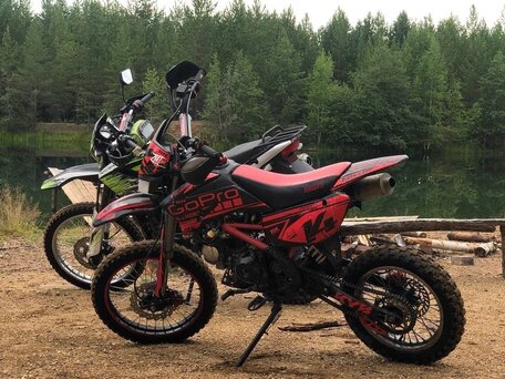 2017 Irbis TTR 125, красный, 58000 рублей, вид 4