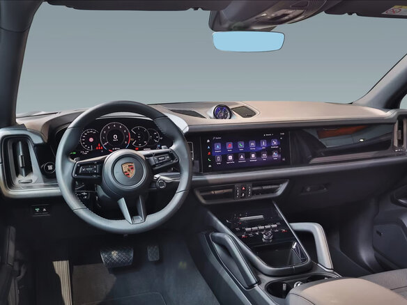 2025 Porsche Cayenne Coupé III Рестайлинг, серый - вид 8