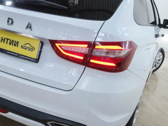 2023 Lada (ВАЗ) Vesta SW I Рестайлинг (NG), белый, 1109000 рублей - вид 8