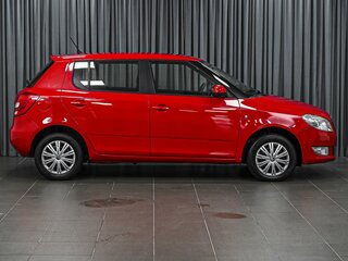 2013 Skoda Fabia II Рестайлинг, красный, 728000 рублей, вид 5