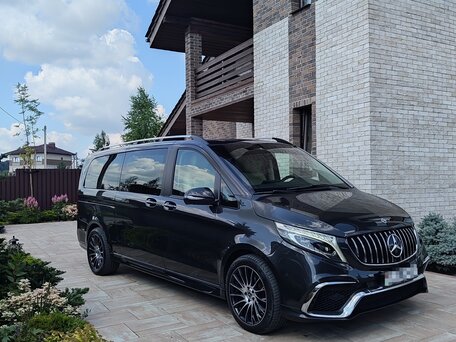 2022 Mercedes-Benz V-Класс Long 250 длинный III (W447) Рестайлинг, чёрный, 12500000 рублей, вид 1