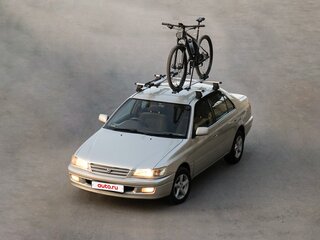 1996 Toyota Corona Premio X (T210), серебристый, 460000 рублей, вид 1