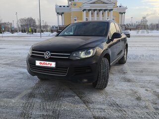 2012 Volkswagen Touareg II, чёрный, 1900000 рублей, вид 1