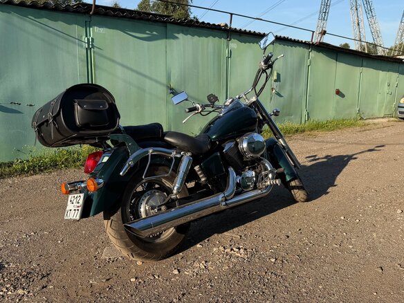 1997 Honda Shadow 400, зелёный, 320000 рублей - вид 5
