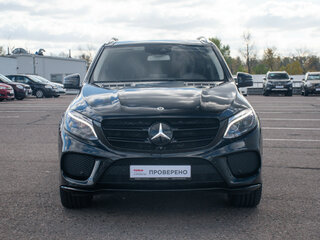 2018 Mercedes-Benz GLE 400 9G-Tronic I (W166), чёрный, 3812000 рублей, вид 2