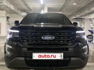 2017 Ford Explorer V Рестайлинг, чёрный, 2700000 рублей, вид 2