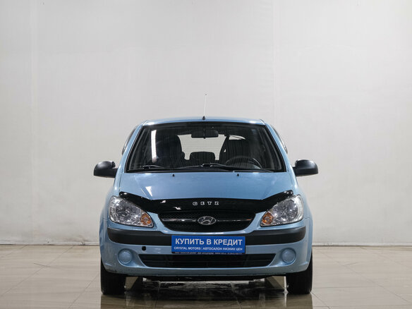 2008 Hyundai Getz I Рестайлинг, голубой - вид 1