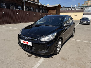 2011 Hyundai Solaris I, чёрный, 890000 рублей, вид 1
