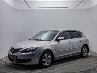 2007 Mazda 3 I (BK) Рестайлинг, серебристый, 246000 рублей, вид 1