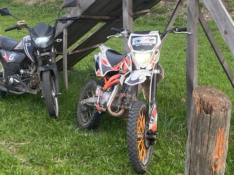 2021 Kayo Basic TT125, оранжевый, 60000 рублей, вид 1