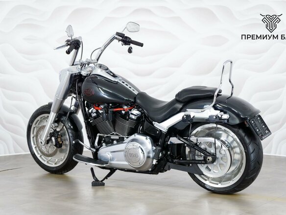 2017 Harley-Davidson Fat Boy, чёрный, 1847000 рублей - вид 7