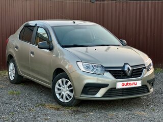 2019 Renault Logan II Рестайлинг, бежевый, 782651 рублей, вид 3