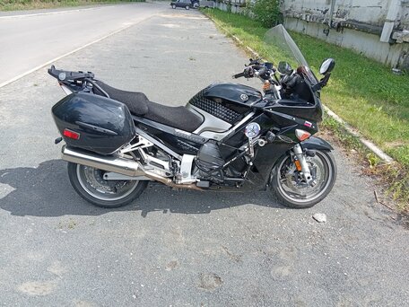 2007 Yamaha FJR1300, чёрный, 480000 рублей, вид 2