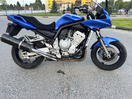 2003 Yamaha FZS1000 Fazer, синий, 360000 рублей, вид 4