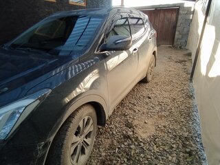 2012 Hyundai Santa Fe III, синий, 1800000 рублей, вид 3