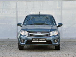 2016 Lada (ВАЗ) Granta I, серый, 345000 рублей, вид 4
