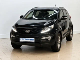 2014 Kia Sportage III Рестайлинг, чёрный, 1280000 рублей, вид 1