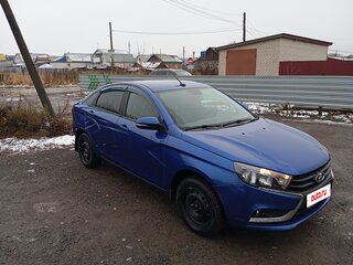 2021 Lada (ВАЗ) Vesta I, синий, 1150000 рублей, вид 2