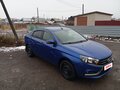 2021 Lada (ВАЗ) Vesta I, синий, 1150000 рублей - вид 1