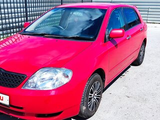 2002 Toyota Allex I, красный, 400000 рублей, вид 1