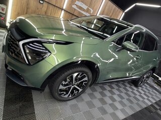 2022 Kia Sportage IV Рестайлинг, зелёный, 3100000 рублей, вид 4