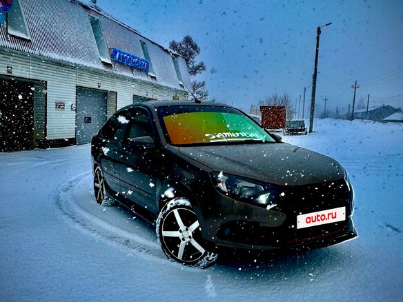 2019 Lada (ВАЗ) Granta I Рестайлинг, коричневый, 700000 рублей - вид 2