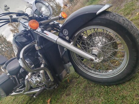 2005 Honda Shadow 750, чёрный, 500000 рублей, вид 2