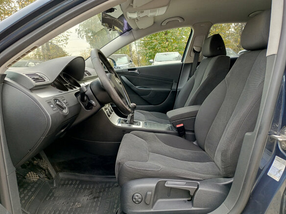 2008 Volkswagen Passat B6, чёрный - вид 15