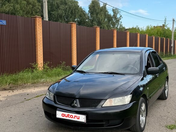 2006 Mitsubishi Lancer IX Рестайлинг, чёрный - вид 3