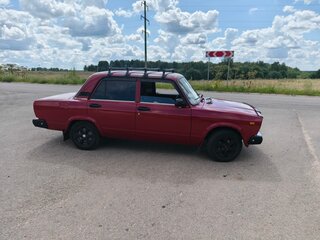 2007 Lada (ВАЗ) 2107, пурпурный, 185000 рублей, вид 2