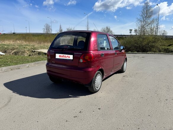 2007 Daewoo Matiz I Рестайлинг, пурпурный - вид 5