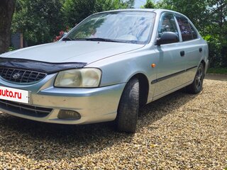2007 Hyundai Accent ТагАЗ II, серебристый, 395000 рублей, вид 1