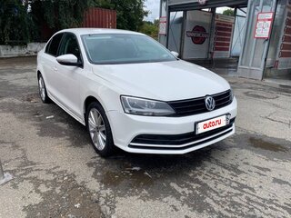 2015 Volkswagen Jetta VI Рестайлинг, белый, 930000 рублей, вид 2