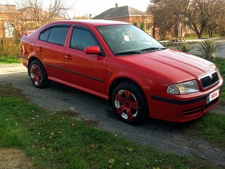 2008 Skoda Octavia I (A4) Рестайлинг, красный, 600000 рублей, вид 3