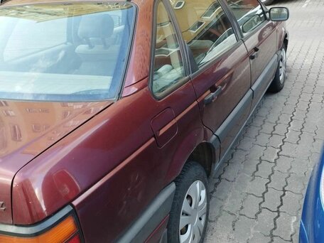 1992 Volkswagen Passat B3, пурпурный, 220000 рублей, вид 2
