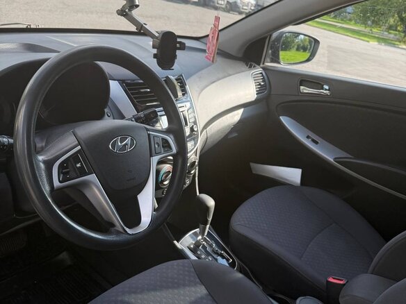 2012 Hyundai Solaris I, серый - вид 7