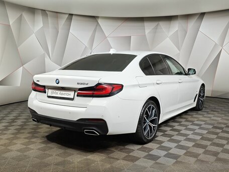 2021 BMW 5 серии 530d xDrive VII (G30/G31/G38) Рестайлинг, белый, 4699000 рублей, вид 2