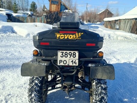 1998 Polaris Sportsman 500, зелёный, 500000 рублей, вид 4