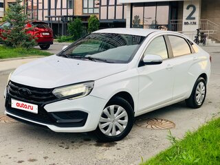 2023 Lada (ВАЗ) Vesta I Рестайлинг (NG), белый, 650000 рублей, вид 2