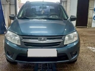 2015 Lada (ВАЗ) Granta I, синий, 480000 рублей, вид 1