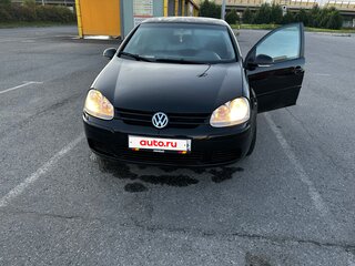 2004 Volkswagen Golf V, чёрный, 400000 рублей, вид 2