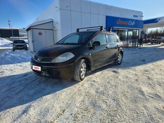 2008 Nissan Tiida I, чёрный, 450000 рублей, вид 3