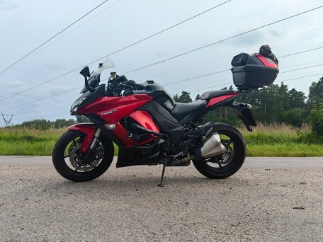 2015 Kawasaki Z 1000SX, красный, 730000 рублей, вид 2