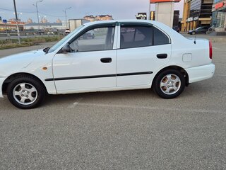 2011 Hyundai Accent ТагАЗ II, белый, 395000 рублей, вид 5