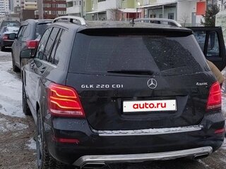 2013 Mercedes-Benz GLK-Класс 220 CDI I (X204) Рестайлинг, чёрный, 1800000 рублей, вид 2