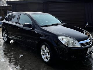 2008 Opel Astra H Рестайлинг, чёрный, 350000 рублей, вид 3