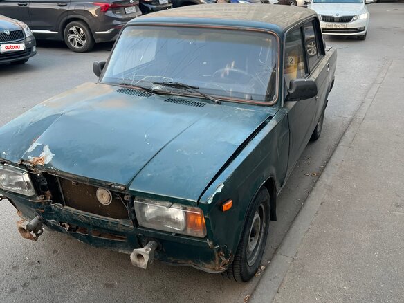 2007 Lada (ВАЗ) 2107, зелёный